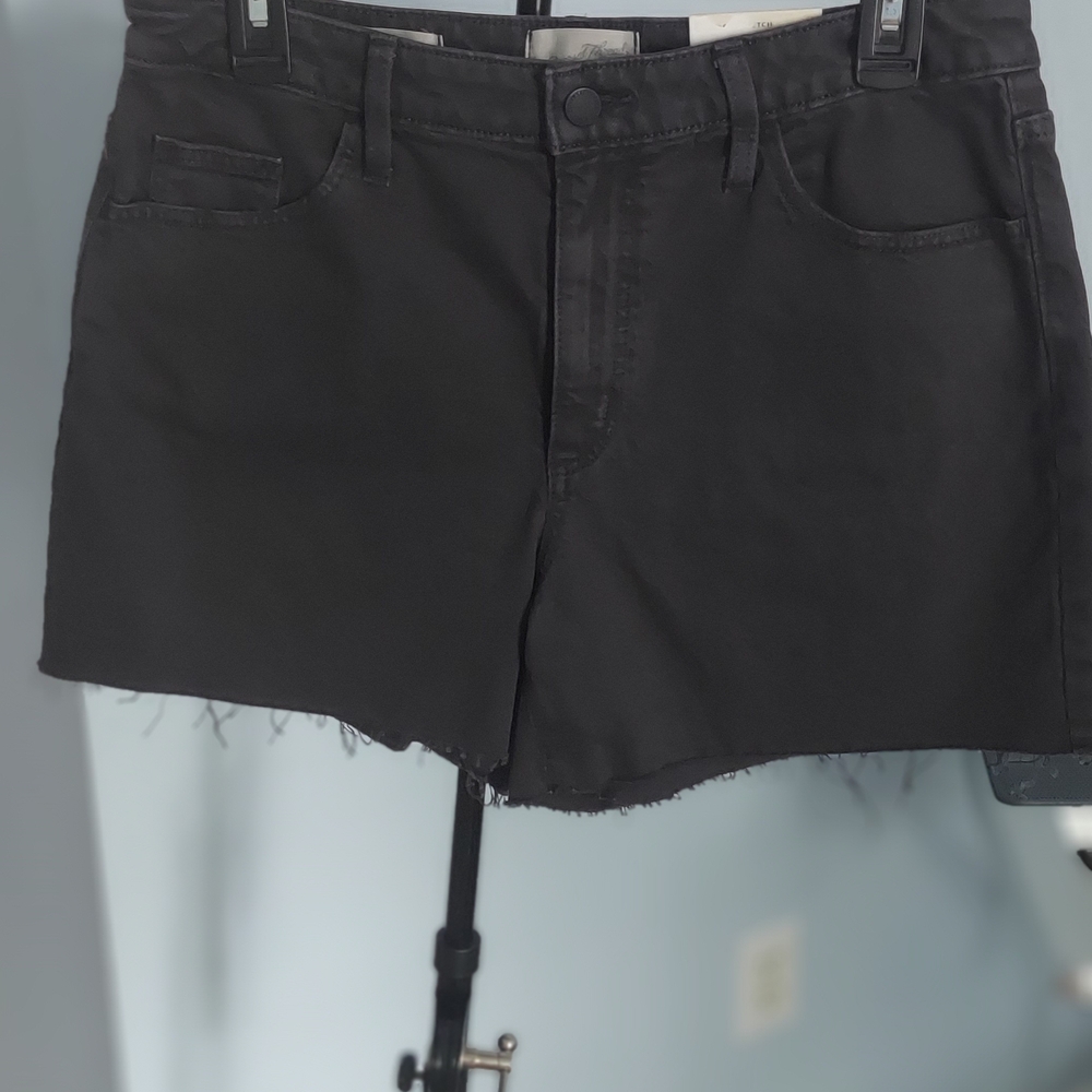 Arizona Jean Company Black Jean Shorts Mid-Rise Tailored